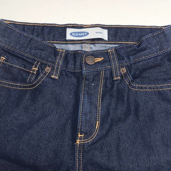 OLD NAVY Girls 10 Skinny Blue Jeans - Picture 4 of 5